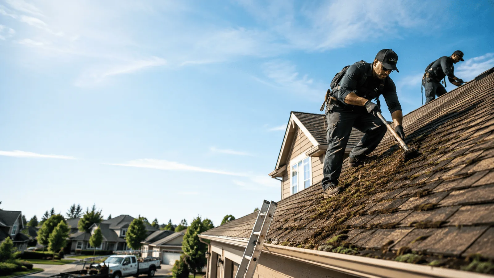 Roof Moss Removal in Ridott, IL near me